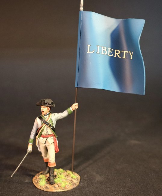 Infantry Officer with Standard, 3rd New York Regiment